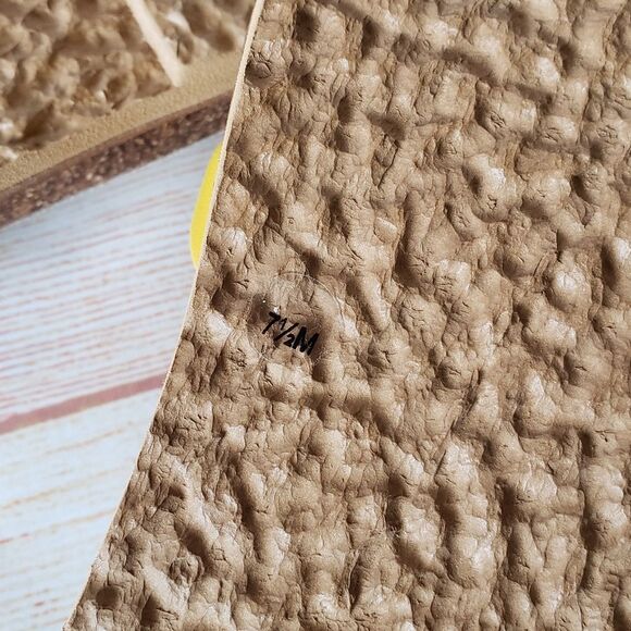 Vince Camuto Kander Leather Slip On Slide Sandals Women's Size/Width 7.5M - Picture 12 of 14